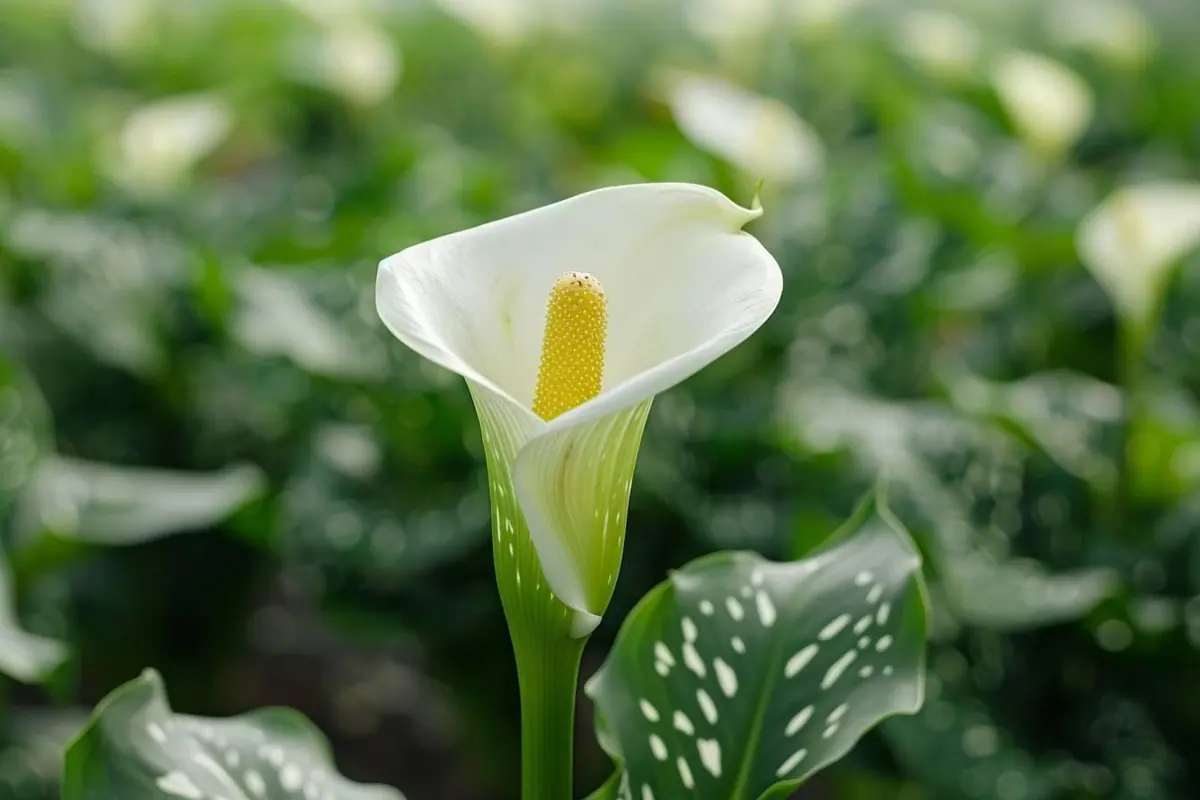 Calla : une fleur toxique à connaître