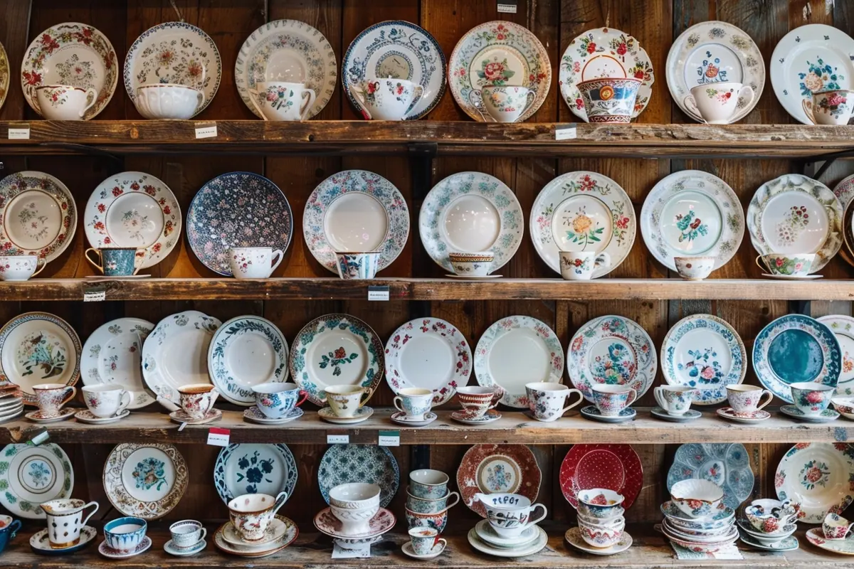 Chineriez-Vous de la vaisselle vintage en déstockage ?