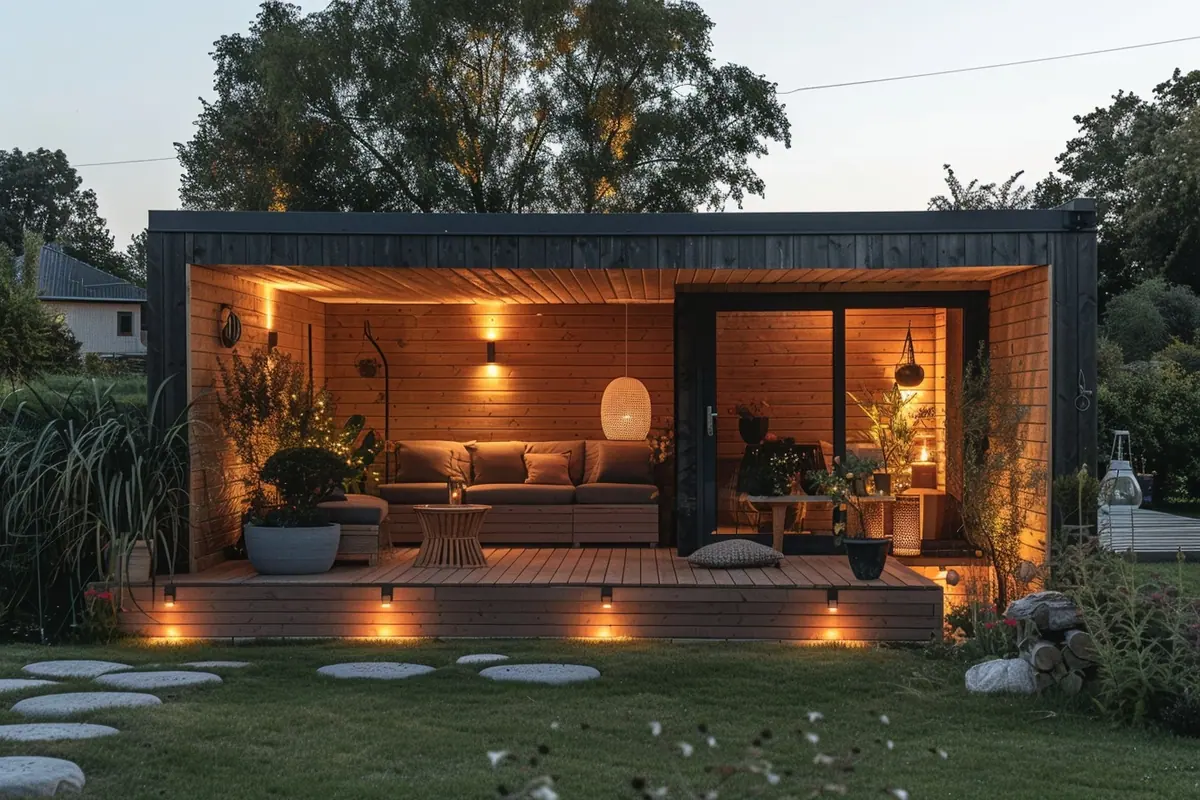 Comment bien choisir l’éclairage pour son abri de jardin ?