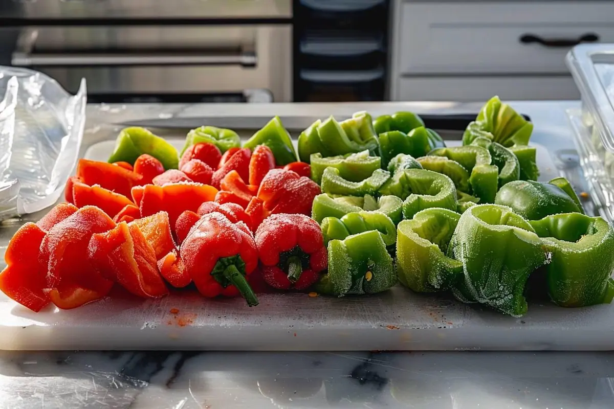Comment congeler des poivrons frais pour préserver leur saveur