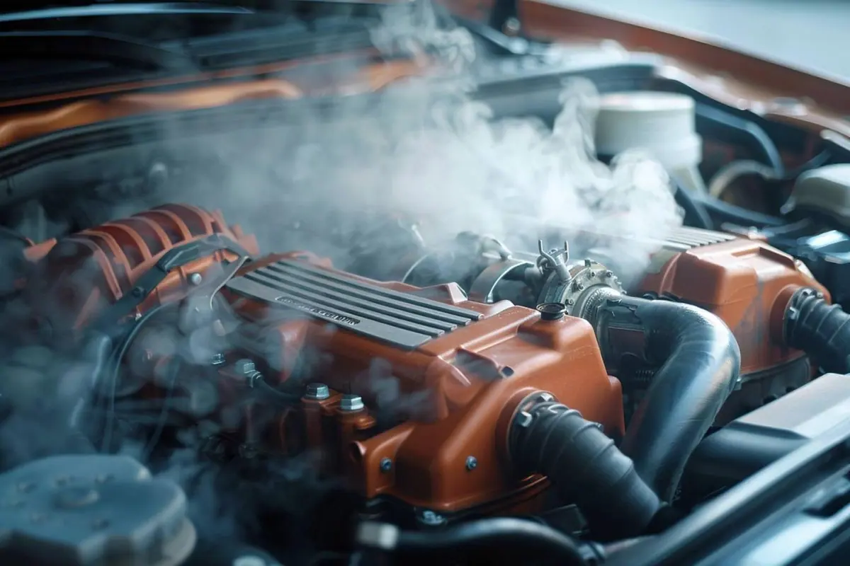 Comment déceler une surchauffe du moteur liée à un problème de liquide de refroidissement ?