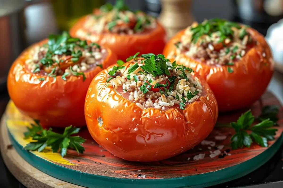 Comment préparer des tomates farcies congelées crues à la maison