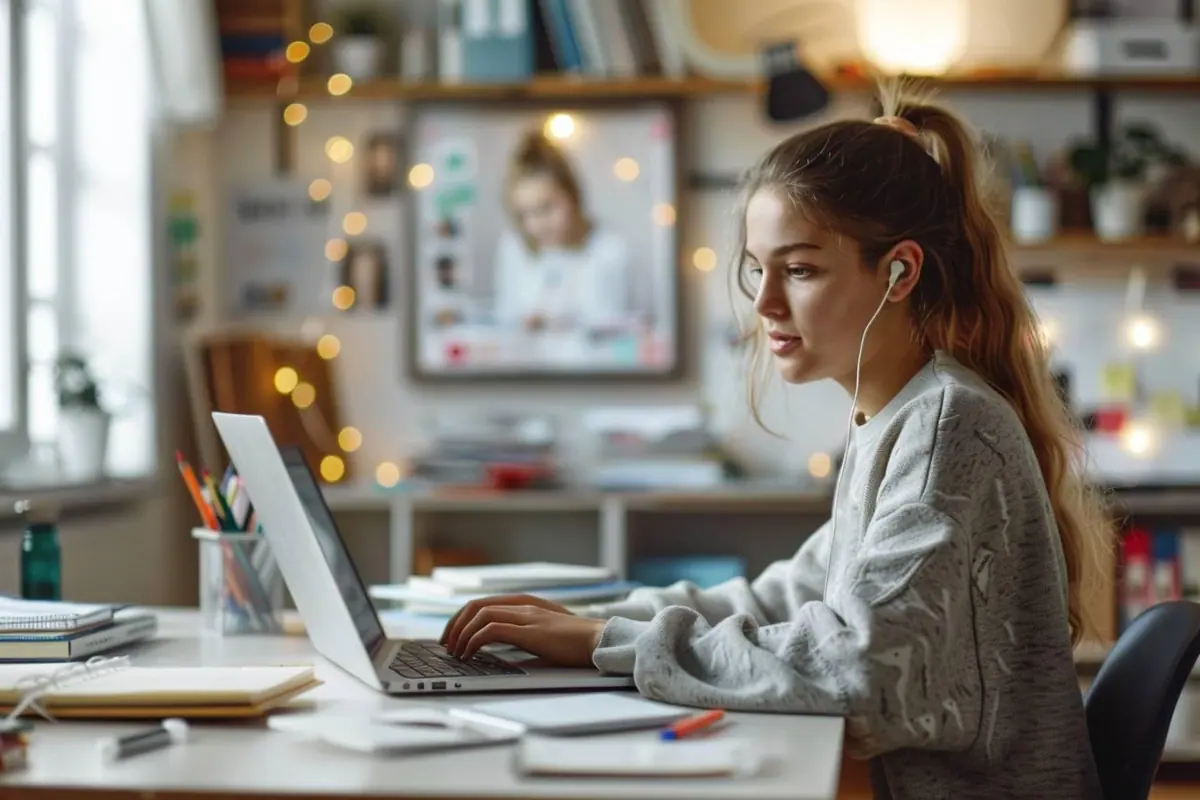 Comment se déroule une séance de cours particuliers en ligne ?