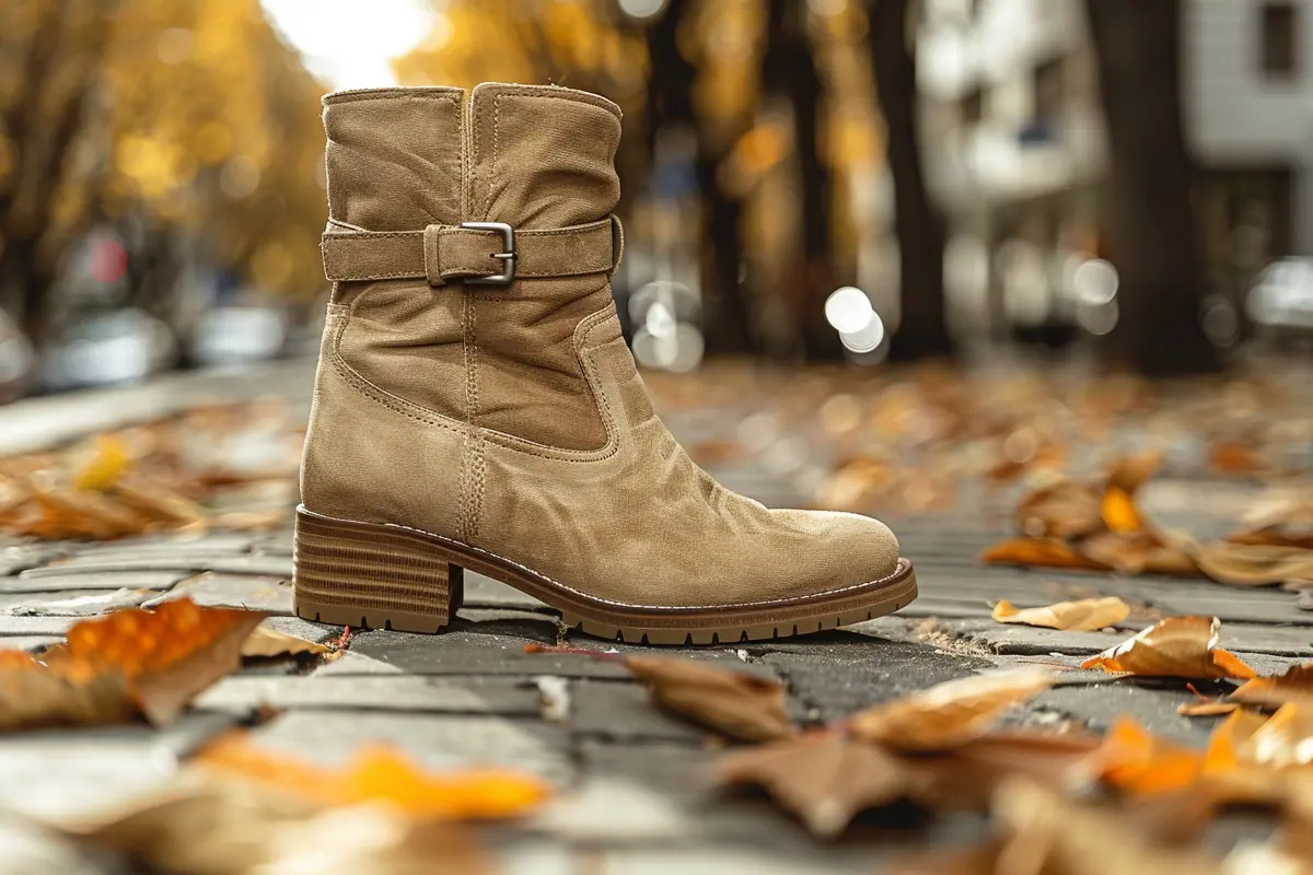 Des conseils de style pour porter élégamment vos bottes en daim beige