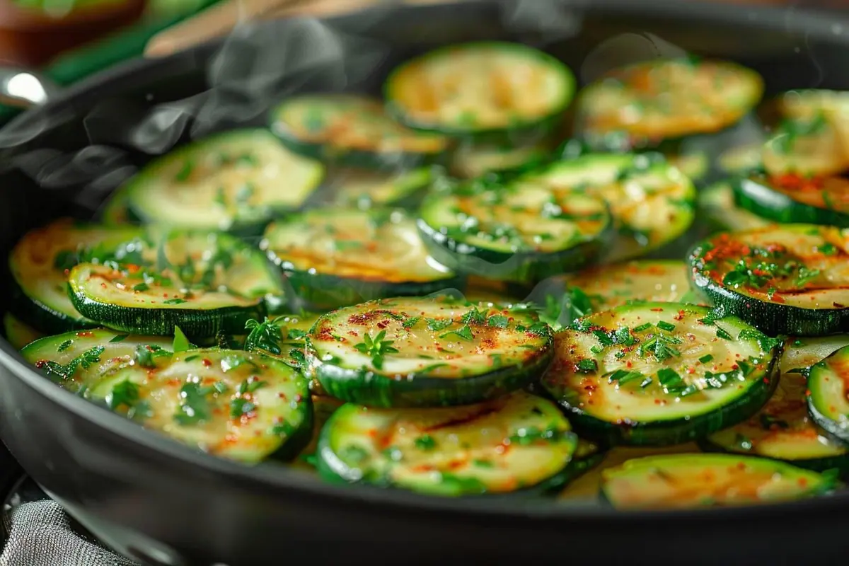 Idées recettes cuisine : courgette vapeur