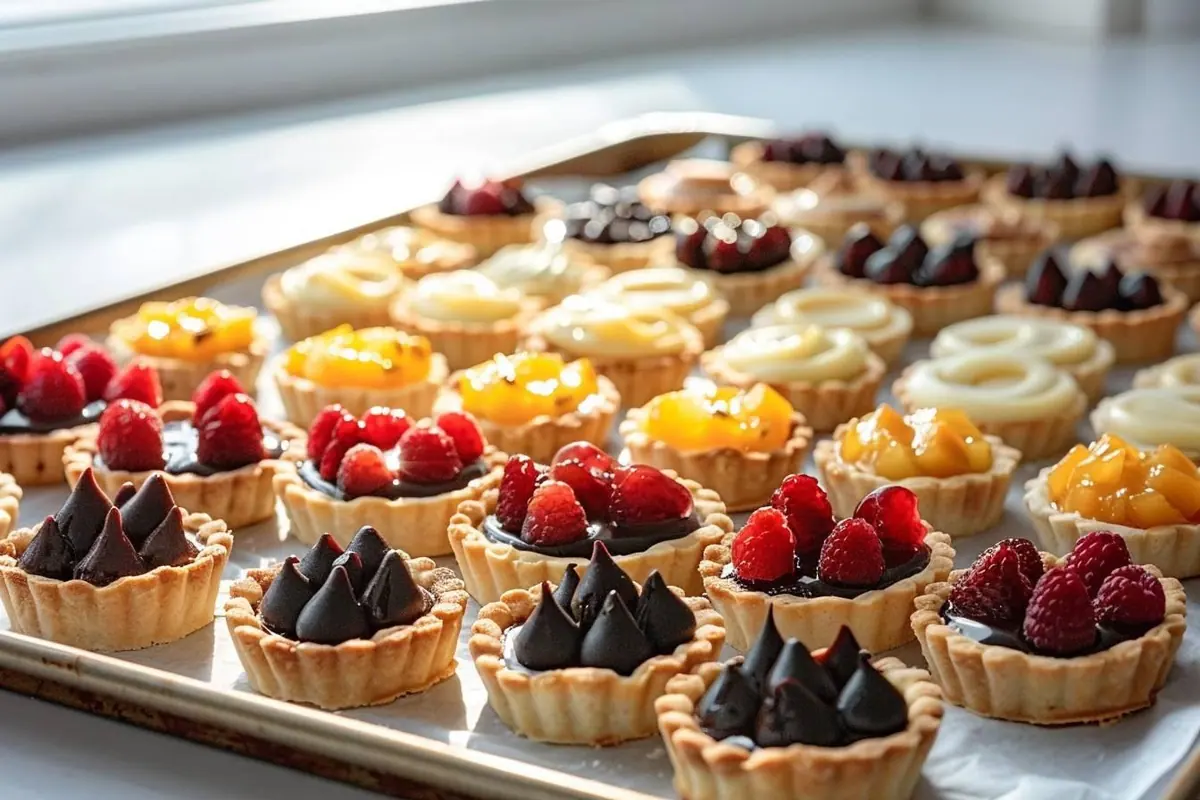 Mini tartelettes sucrées : comment les préparer et les congeler efficacement