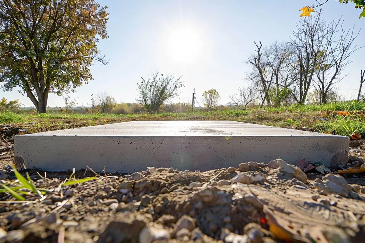 Peut-on poser des dalles béton directement sur la terre ?
