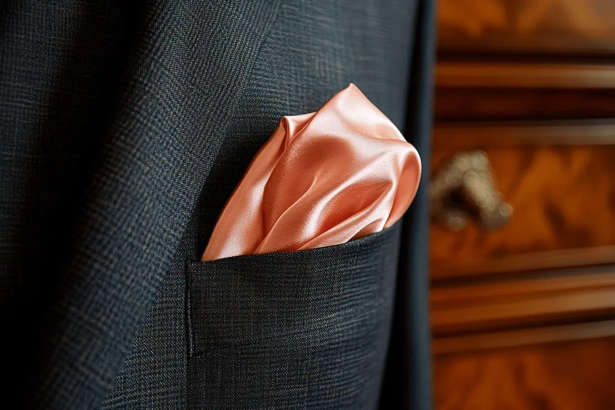 Comment plier une pochette de costume élégamment sans faux-pas