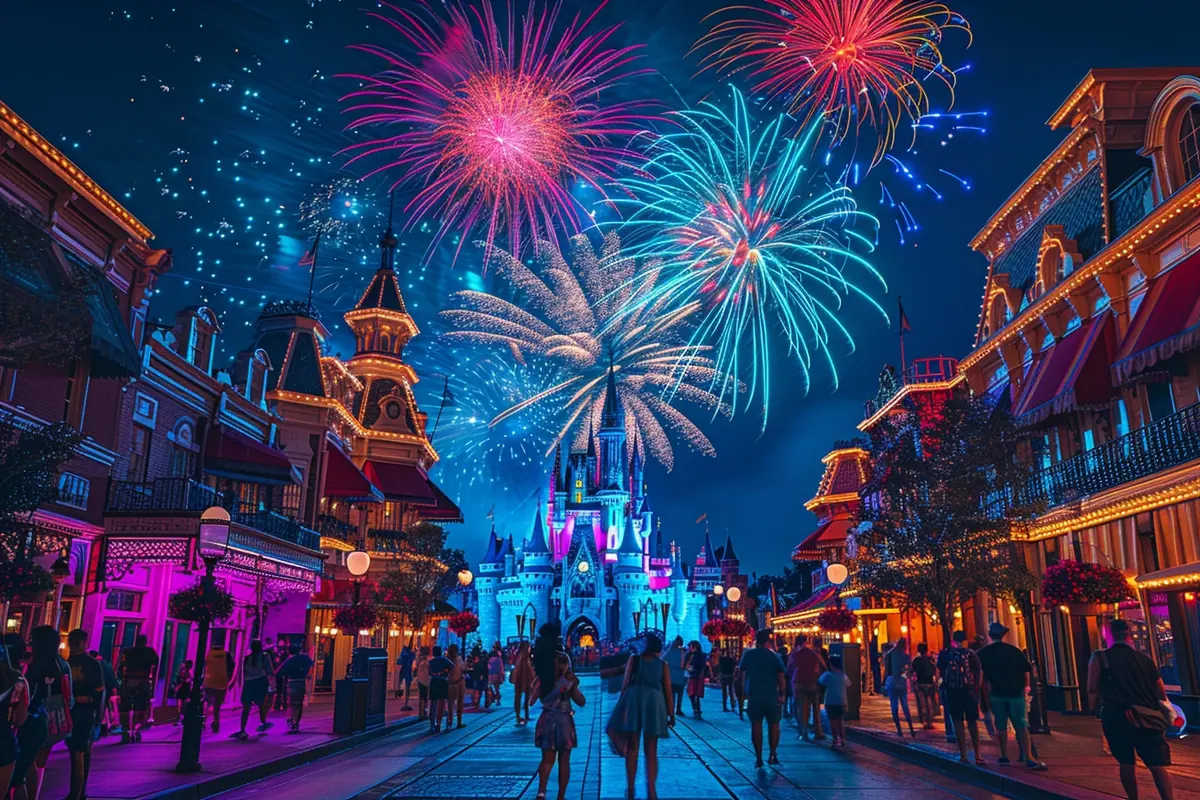 Quels sont les meilleurs spots pour admirer les feux d’artifice à disneyland paris ?