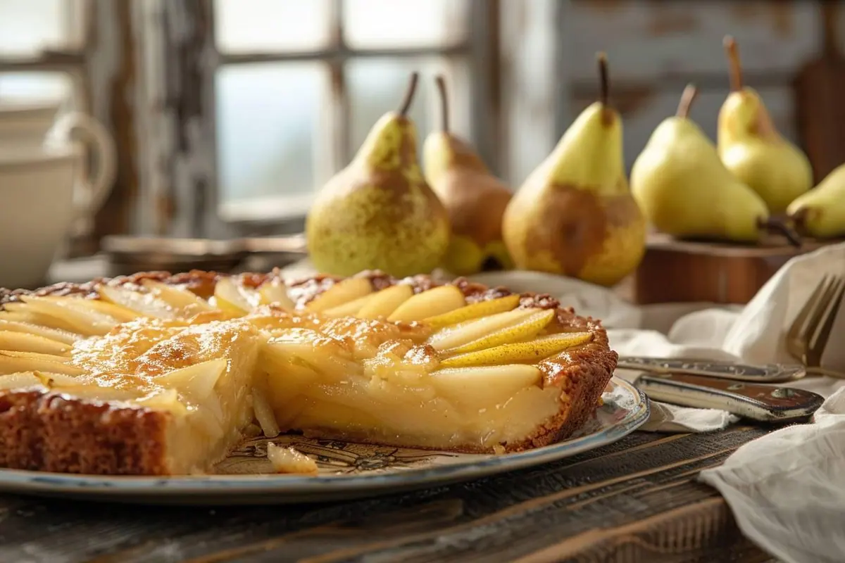 Recette clafoutis aux poires