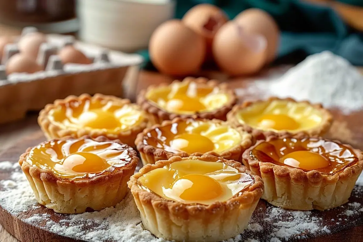 Recette de tartelettes aux œufs délicieuses