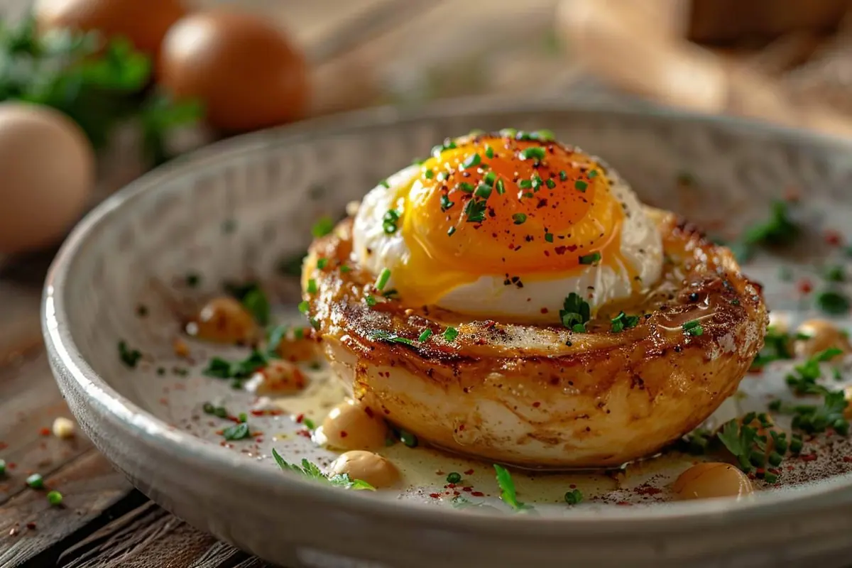 Recette gourmande avec des oeufs de pintade