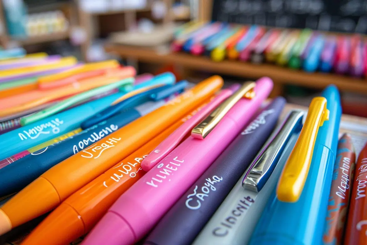 Stylos personnalisés pour étudiants et enseignants : Une idée originale et utile