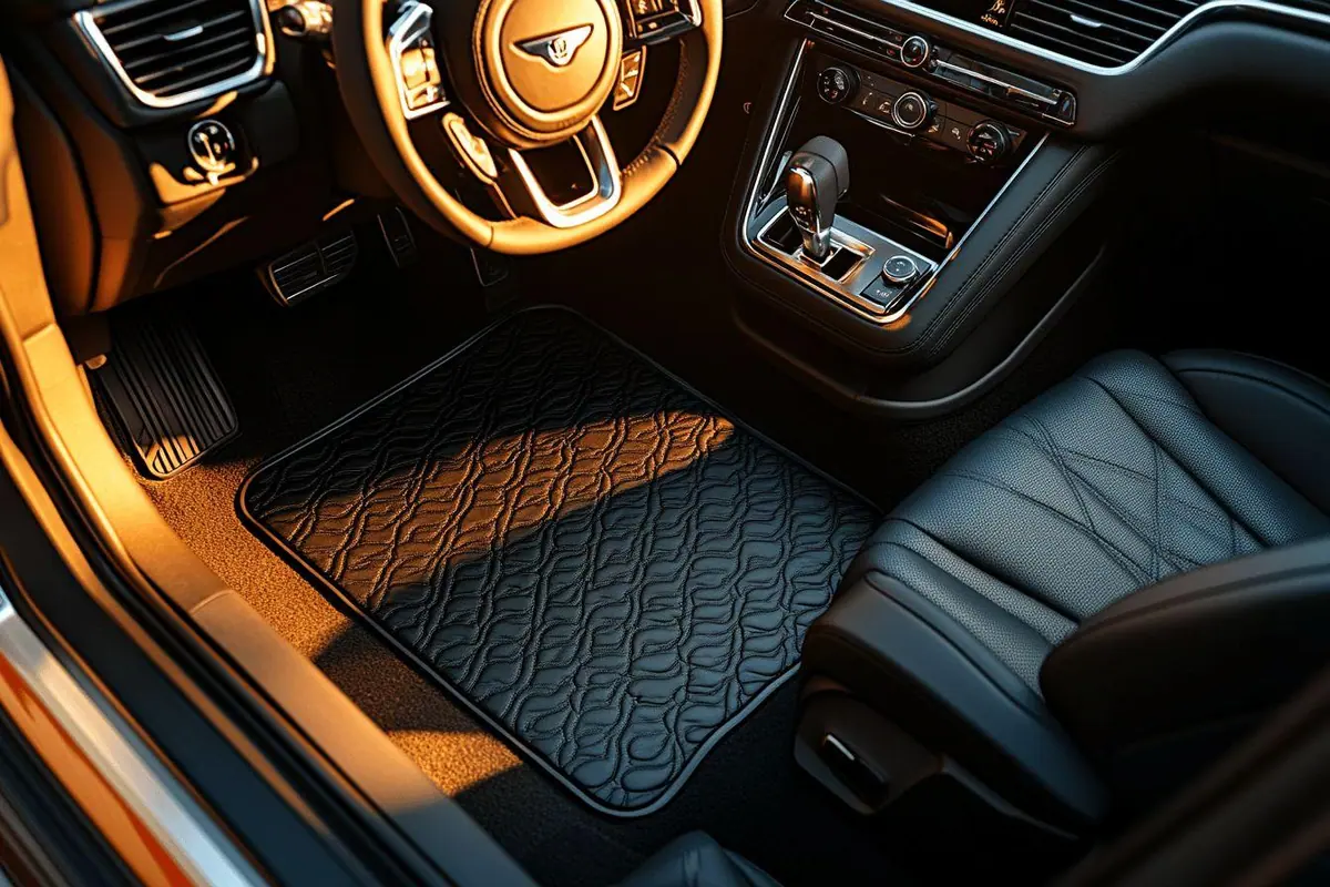 Tapis de sol voiture résistance à l’usure pour usage intensif